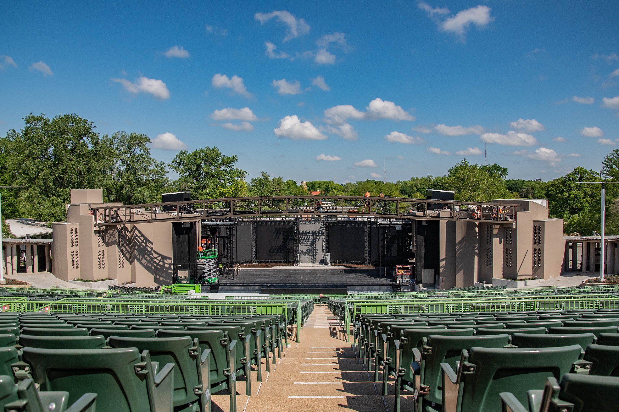 The Muny Unveils New Stage in Anticipation of Its 101st Season