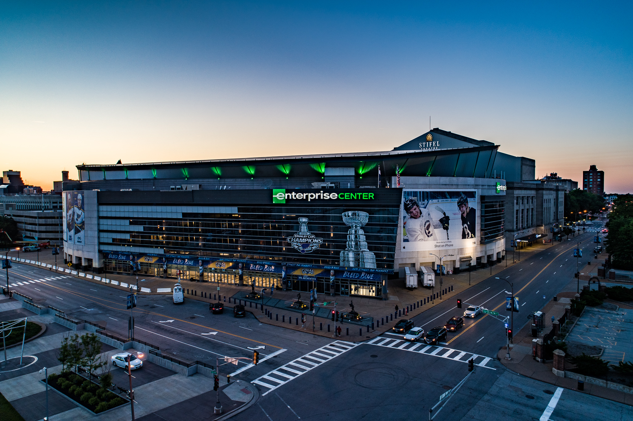 St. Louis Blues Stanley Cup - Enterprise Center — Reflections