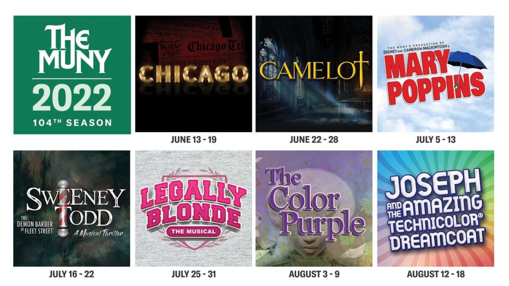 The Muny Unveils 2022 Season Lineup – GAZELLE MAGAZINE